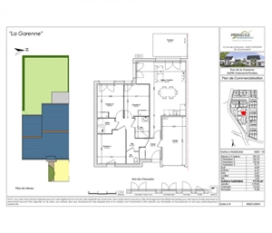 maison à la vente -   44290  GUEMENE PENFAO, surface 79 m2 vente maison - UBI433577126